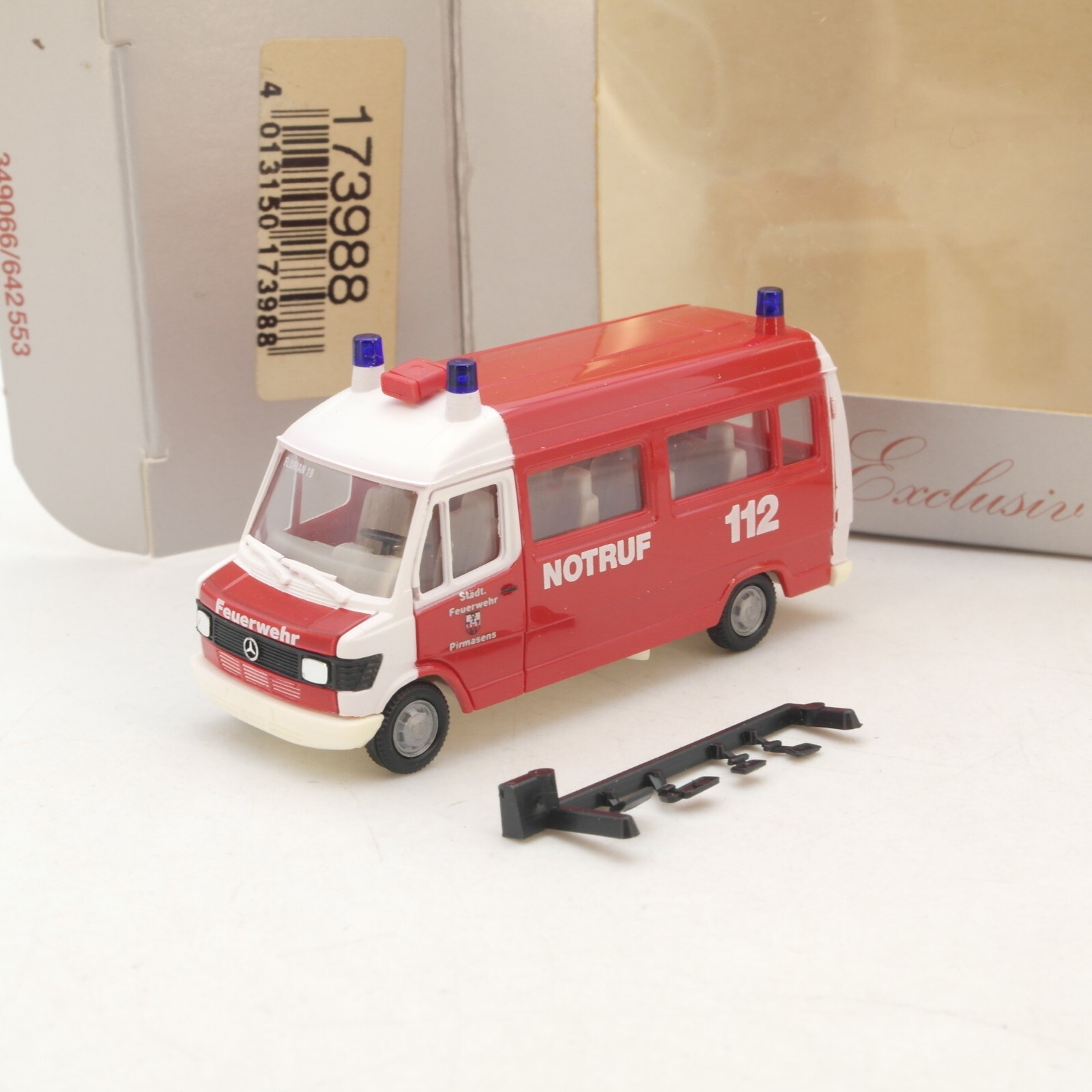 Herpa 1:87 173988 MB 207 D Feuerwehr Pirmasens in OVP RG7218