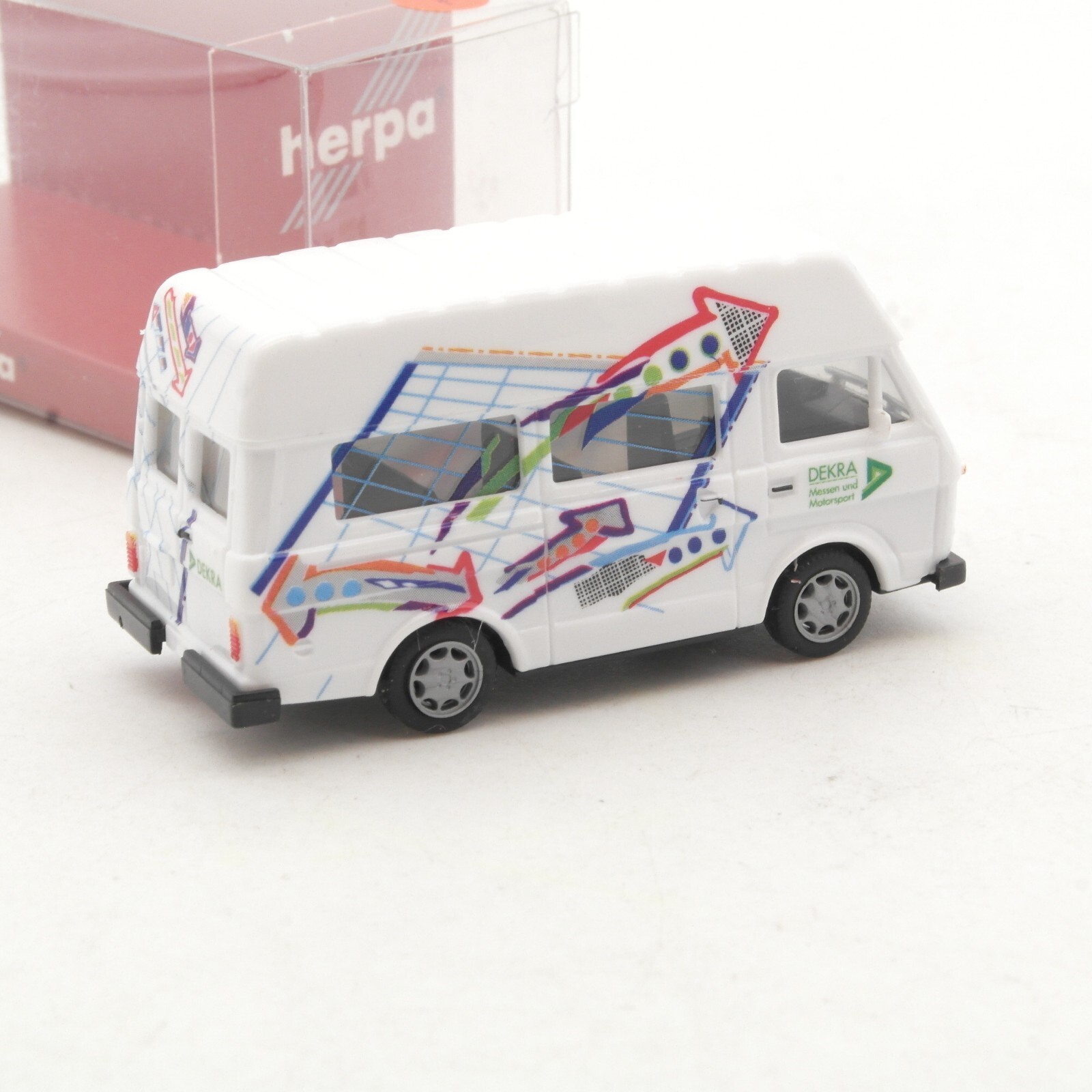 Herpa 1:87 184434 VW LT Bus Hochdach "DEKRA" in OVP RA9028 – Bild 3