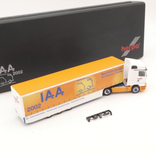 Herpa 1:87 260046 MB Actros Sattelzug IAA 2002 in OVP RI4241 – Bild 3