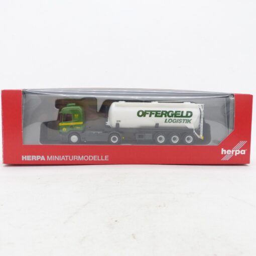 Herpa 1:87 303453 Scania R13 Kippsilo-Sattelzug Offergeld in OVP EX6892 – Bild 4
