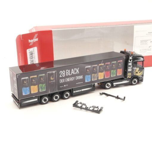 Herpa 1:87 312509 Scania CS 20 HD Sattelzug 28 Black in OVP RA9469 – Bild 3