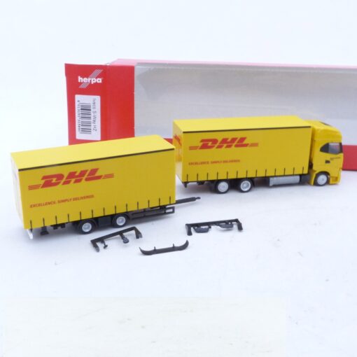 Herpa 1:87 315890 Iveco S-Way Hängerzug DHL in OVP EX6898 – Bild 3