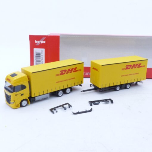 Herpa 1:87 315890 Iveco S-Way Hängerzug DHL in OVP EX6898