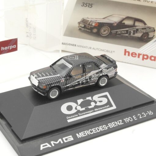 Herpa 1:87 3515 MB 190 E 2.3-16 AMG DTM Thiim #2 in OVP QR7015