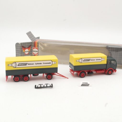 Herpa 1:87 811092 Mercedes Benz NG Hängerzug Krafft Walzen in OVP RR127 – Bild 3