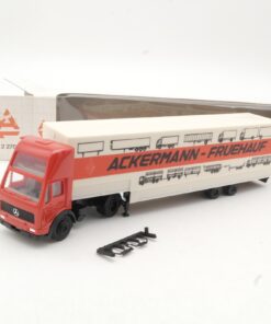 Herpa 1:87 812270 MB Mercedes Sattelzug Ackermann-Fruehauf in OVP RR1164