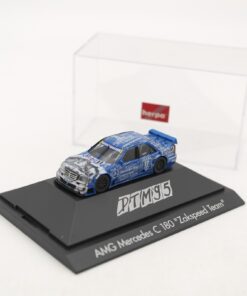 Herpa 1:87 AMG Mercedes C 180 AMG Zakspeed Team DTM 95 in PC Box RR1897