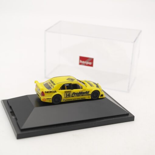 Herpa 1:87 AMG Mercedes C180 Zakspeed Team DTM 94 in PC Box RR1888 – Bild 3