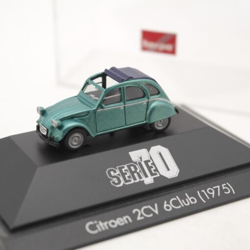 Herpa 1:87 Citroen 2CV 6Club Ente 1975 Serie 70 in PC Box QR8640