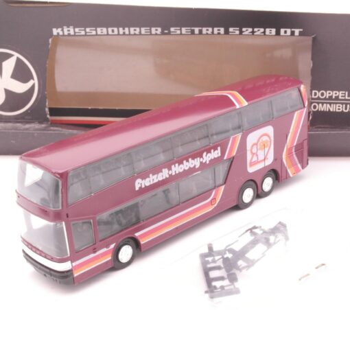 Herpa 1:87 Kässbohrer Setra S 228 DT Freizeit Hobby Spiel in OVP RT5930