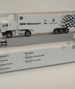 Herpa 1:87 MAN Renntransporter Sattelzug " BMW Schnitzer " in OVP ER464
