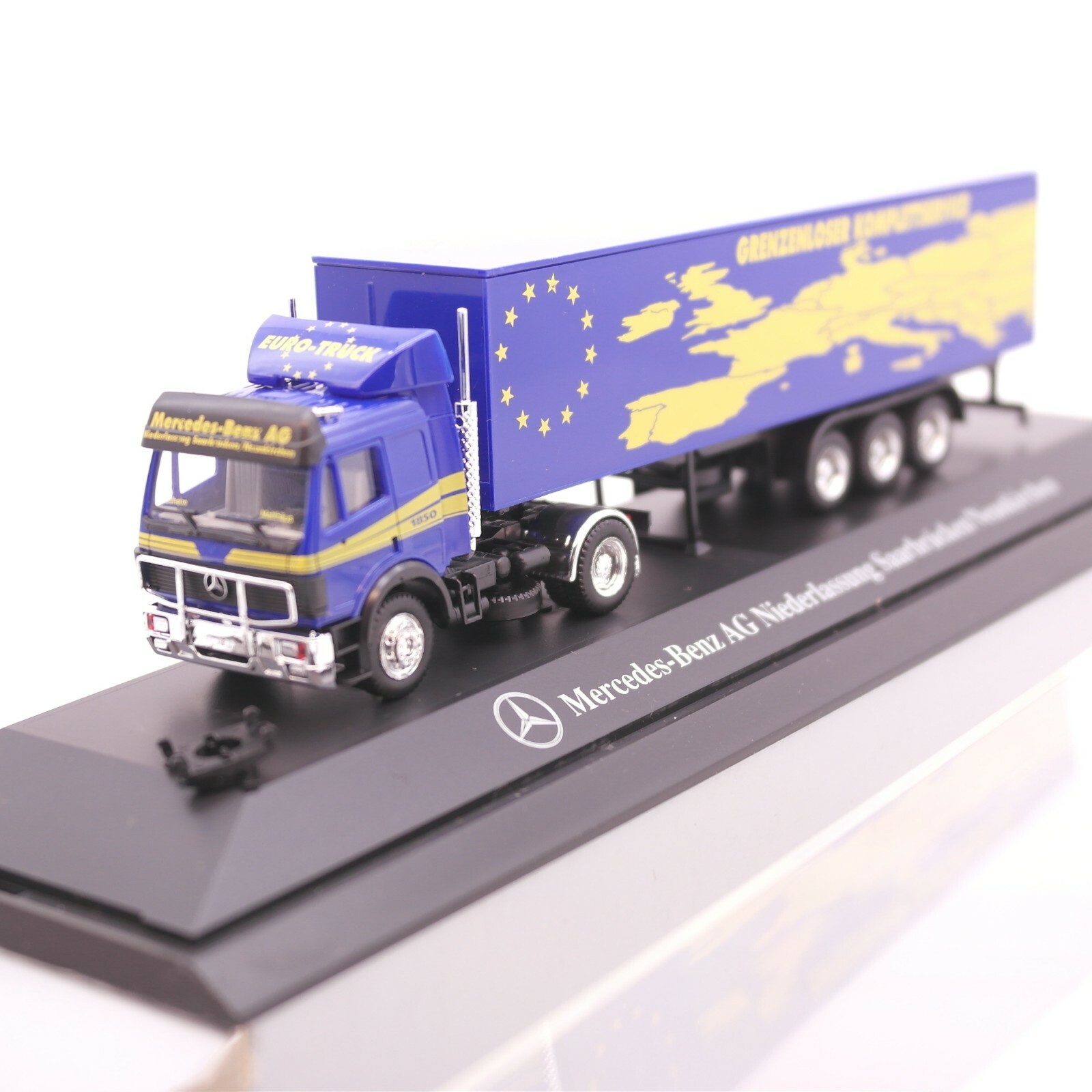 Herpa 1:87 MB SK Sattelzug Niederlassung Saarbrücken in OVP RT2673 – Bild 3