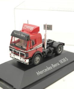 Herpa 1:87 Mercedes Benz 1838 S Zugmaschine Hannover 91 in PC Box QR1353