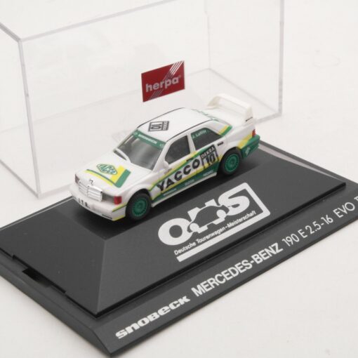 Herpa 1:87 Mercedes Benz 190 E 2.5-16 EVO II #10 in PC Box RI1034