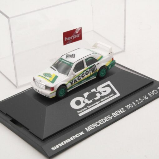 Herpa 1:87 Mercedes Benz 190 E 2.5-16 EVO II #10 in PC Box RI1034