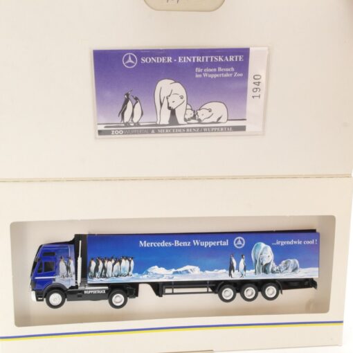 Herpa 1:87 Mercedes Benz Jahresmodell 1994 Zoo Wuppertal in OVP QR5788 – Bild 4