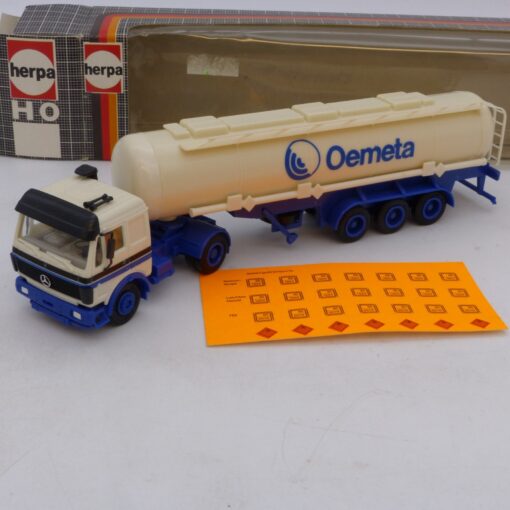 Herpa 1:87 Mercedes Benz NG Sattelzug Oemeta, in OVP EB5828