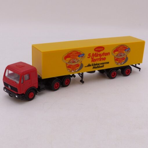 Herpa 1:87 Mercedes NG Sattelzug Maggi 5 Minuten Terrine, siehe Bilder o. EB9083