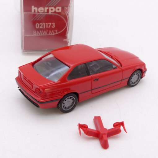 Herpa 1:87 Nr.: 021173 BMW M3 rot, in OVP EX1593 – Bild 3