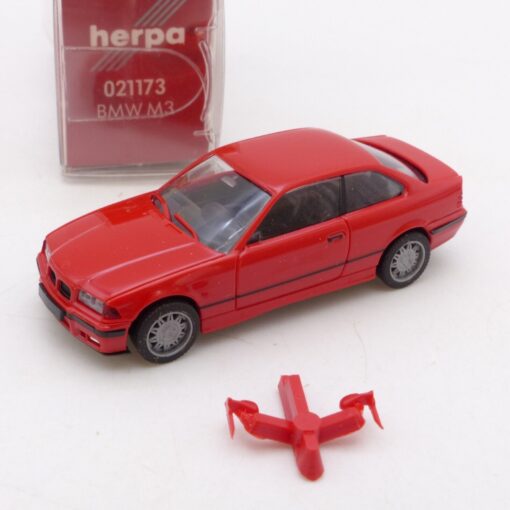 Herpa 1:87 Nr.: 021173 BMW M3 rot, in OVP EX1593