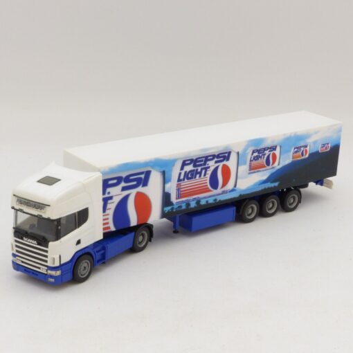 Herpa 1:87 Nr.: 186476 Scania 144L Sattelzug Pepsi Light, siehe Bilder o. EX586