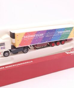 Herpa 1:87 Scania Sattelzug Schnitzler  Werbung Freiburg in EVP RT8319