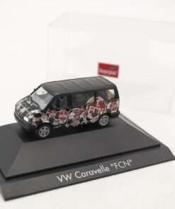 Herpa 1:87 VW Caravelle 1. FCN Nürnberg in PC Box RR1874