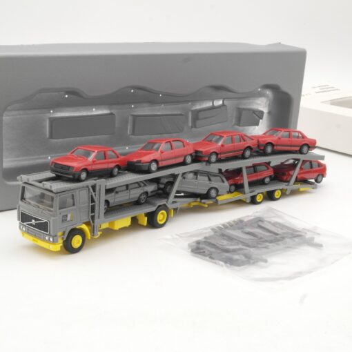 Herpa 1:87 Volvo Autotransporter mit 8 Opel Modellen in OVP RR1108 – Bild 3