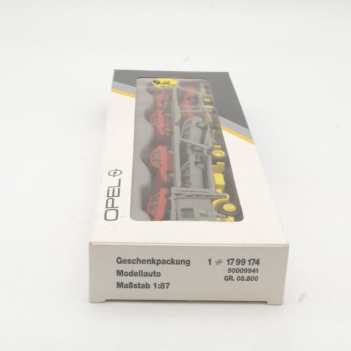 Herpa 1:87 Volvo Autotransporter mit 8 Opel Modellen in OVP RR1108 – Bild 5