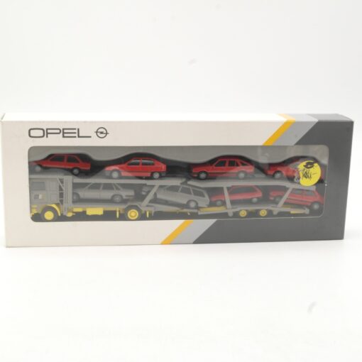 Herpa 1:87 Volvo Autotransporter mit 8 Opel Modellen in OVP RR1108