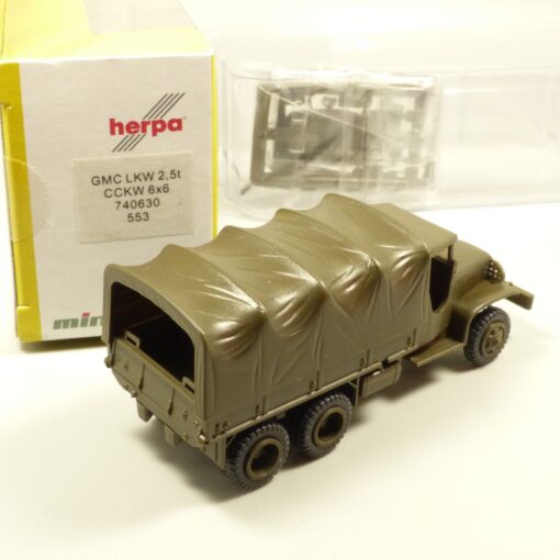 Herpa Minitanks 1:87 740630 553 GMC LKW 2,5t CCKW 6x6 Militär in OVP EX7762 – Bild 3