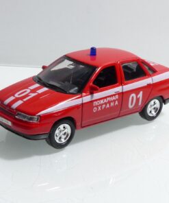 Hersteller unbekannt 1:36 Lada 110 Feuerwehr Russland, siehe Bilder o. EB9677