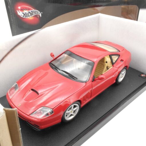 Hot Wheels 1:18 Ferrari 550 Maranello in OVP QR5126 – Bild 3