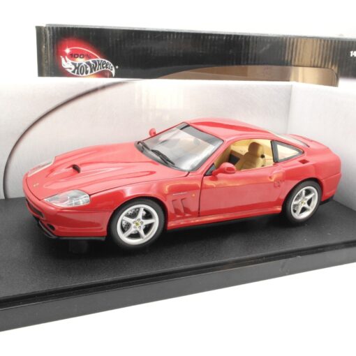 Hot Wheels 1:18 Ferrari 550 Maranello in OVP QR5126