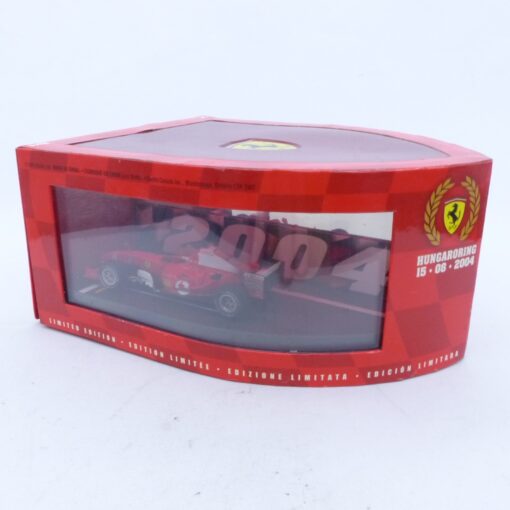 Hot Wheels 1:43 04486 2er-Set Ferrari F1 #1 + #2 Hungaroring 2004 in OVP EX7743 – Bild 3