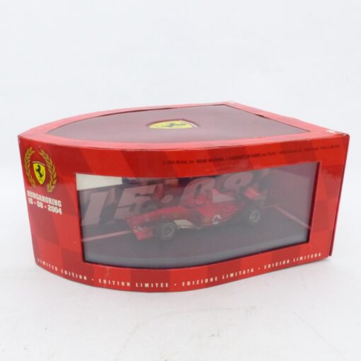 Hot Wheels 1:43 04486 2er-Set Ferrari F1 #1 + #2 Hungaroring 2004 in OVP EX7743