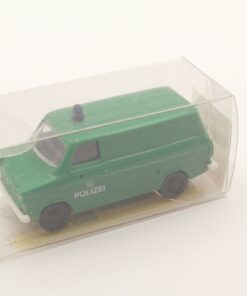 I.M.U. 1:87 09044 Ford Transit Polizei Transporter Benzin in OVP ER2059