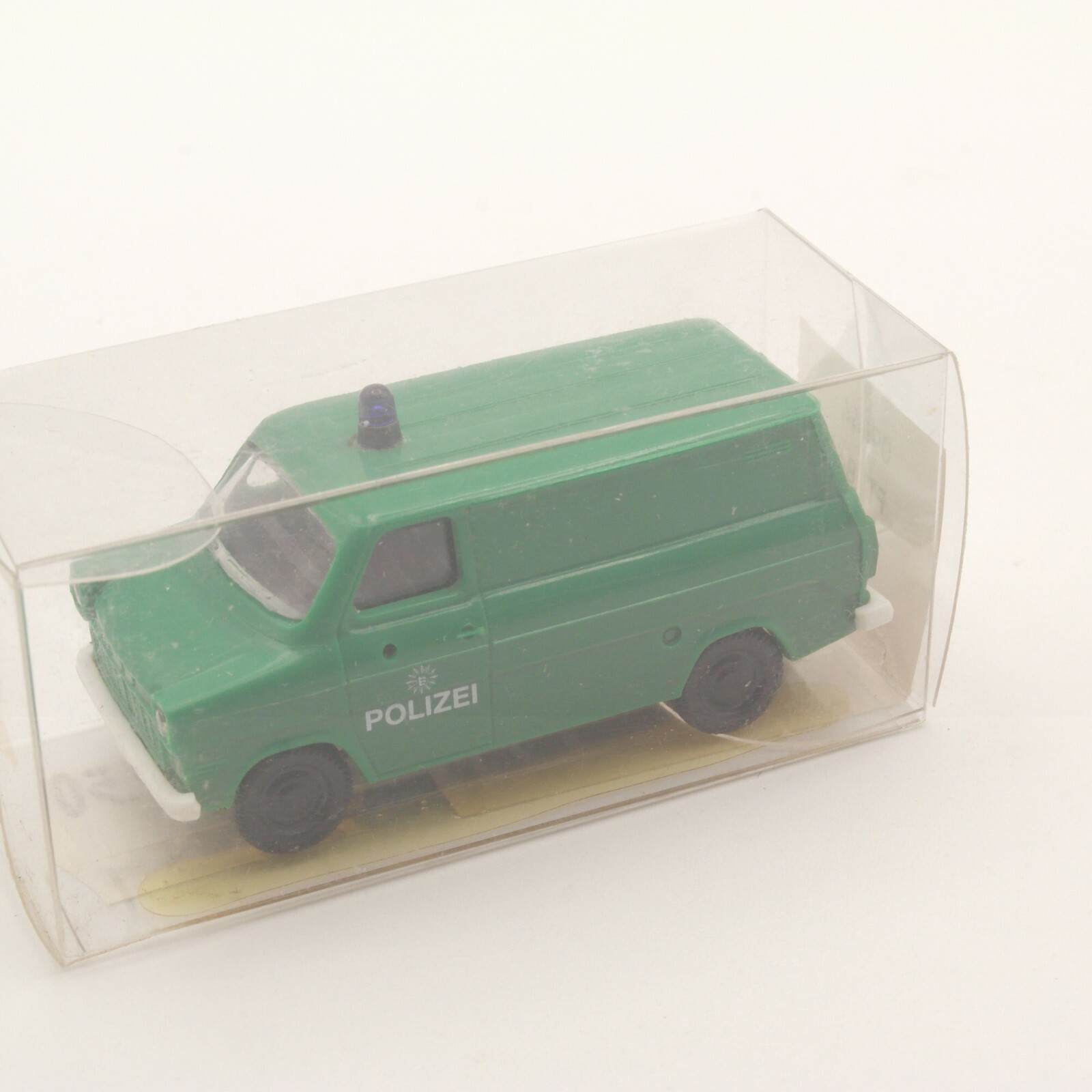I.M.U. 1:87 09044 Ford Transit Polizei Transporter Benzin in OVP ER2059