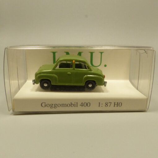 I.M.U. / IMU 1:87 04001 Goggomobil 400 grün in OVP EX3432 – Bild 4