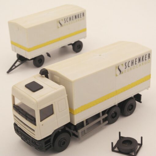 Kibri 1:87 Schnäppchen ! DAF Hängerzug Schenker, siehe Bilder o. EZ3132