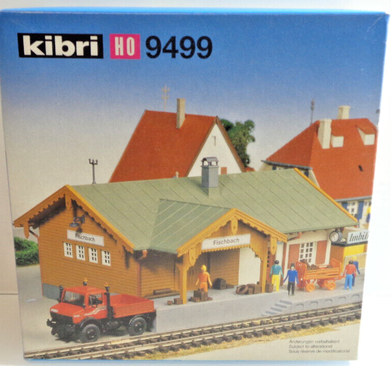 Kibri H0 9499 Bahnhof Fischbach in OVP C970
