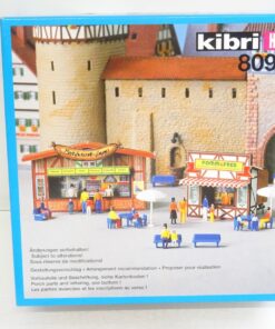 Kibri H0 Bausatz-Nr.: 8099 Imbissbuden - ungeöffnet, in OVP EX2621