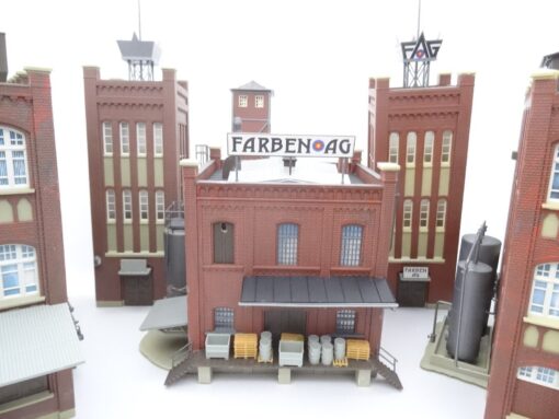 Kibri H0 Fabrikgebäude Farben AG aus Anlagerückbau, siehe Bilder RR67 o. – Bild 3