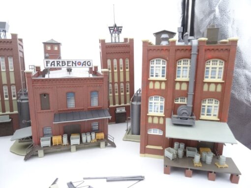 Kibri H0 Fabrikgebäude Farben AG aus Anlagerückbau, siehe Bilder RR67 o. – Bild 5