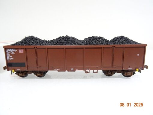 Klein Modellbahn H0 076/1/2 Hochbordwagen Mit Koksladung der DB in OVP PR5119 – Bild 3
