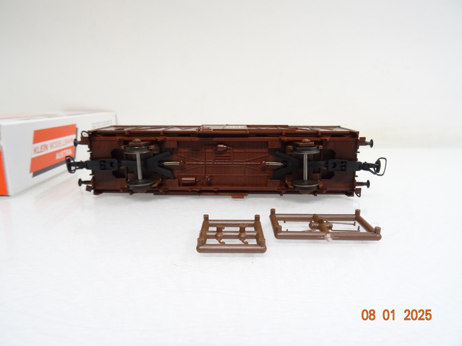 Klein Modellbahn H0 257 Expreßgutwagen der DB in OVP PR5111 – Bild 4