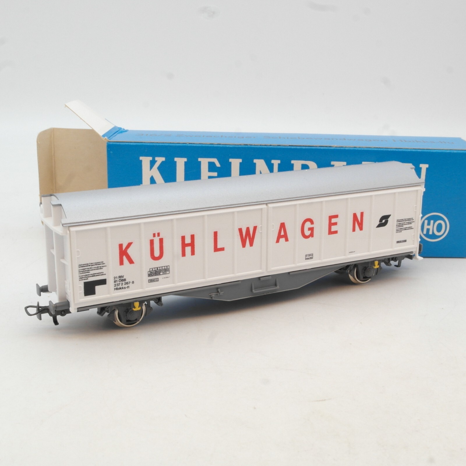 Kleinbahn H0 316/2 Schiebewandwagen Kühlwagen der ÖBB in OVP RG2648 – Bild 3