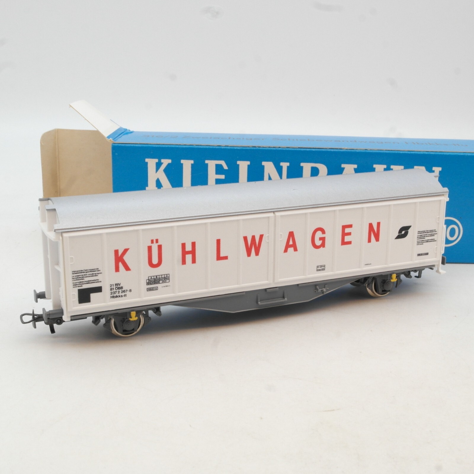 Kleinbahn H0 316/2 Schiebewandwagen Kühlwagen der ÖBB in OVP RG2648