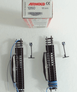 Konvolut Arnold Spur N 1260 elektr. Entkupplungsgleis 2St. s. Foto in OVP PK1802