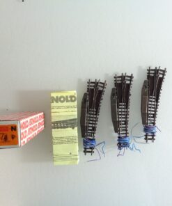 Konvolut Arnold Spur N 1747 Weiche rechts 3St. s. Foto in OVP PK1799